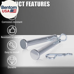 2 Pack Grill Lid Assembly Hardware Kit Compatible with Weber 88206 Grills