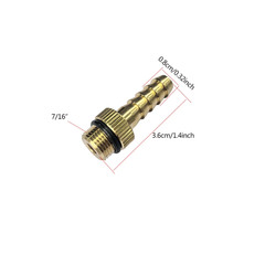 1/2/3 Pcs Flat Gas Tank Valve Adapter Multi-Purpose Gas Tube Hose Adaptor Practi