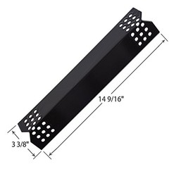 MONIBAQ 6 Pcs Flame Tamers for Nexgrill 720-0830H 720-0896 720-0896B 720-0898