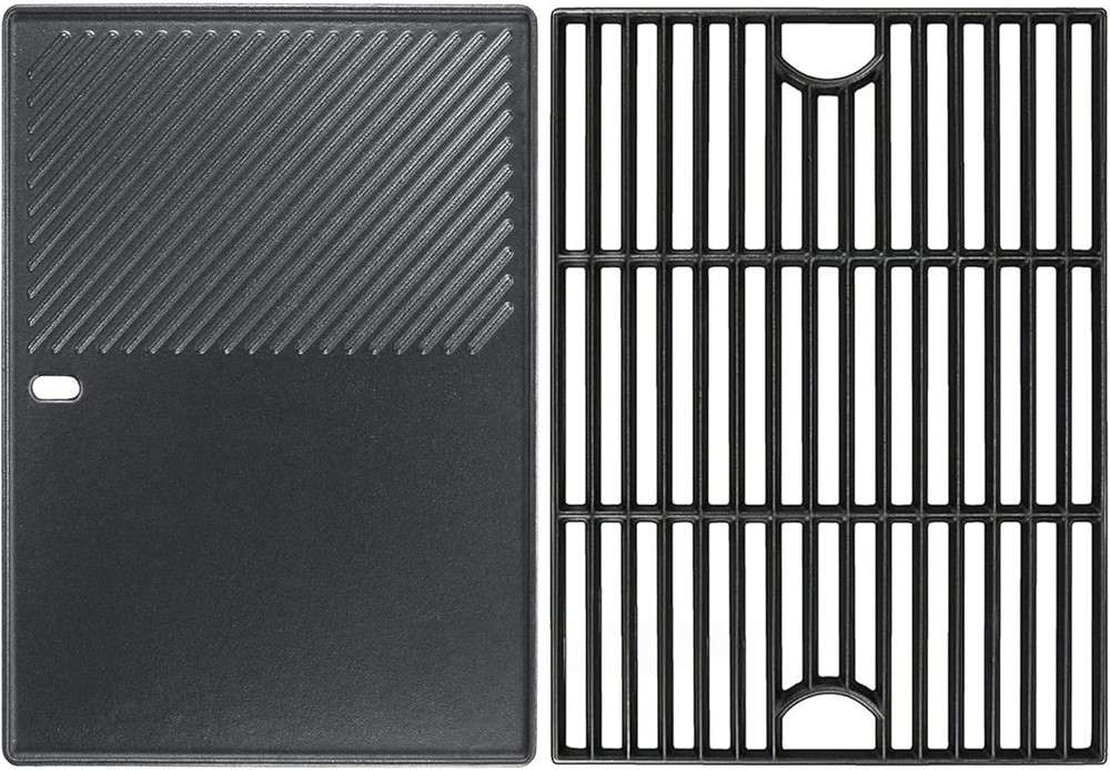 Hisencn Cooking Grate and Griddle Replacement Parts for Nexgrill 720-0830H, 720-