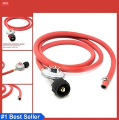 Propane Regulator and Hose 59 Inch 5/8 UNF Low Pressure for Grill Heater Fire