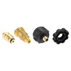 QCC1 Male and POL Female Connector 1/4″ Fitting for 20lb or 30lb Refillable Tank