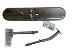 MHP Gas Grill Dual Small Oval SS Burner w/Two Adjustable Tubes 19″ x 4″