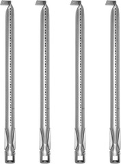 Stainless Steel Straight Tube Burner Replacement for Blackstone 36″ B036, 4-Pack
