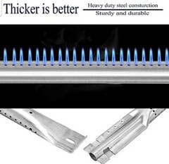 Replacement Stainless Steel Pipe Burner for Charbroil, Charmglow, Sears Kenmore