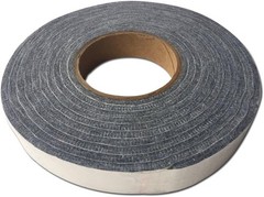 Grey Gasket for BBQ Smokers – High Temp Self-Stick Seal 1″ x 1/4″