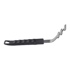 Grill Grate Lifter Tool 26 cm Stainless Steel Non Slip Handle for BBQ Use