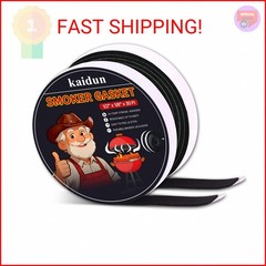 kaidun Smoker Gasket, 2 Pack x 15 Ft, 1/2″ x 1/8″, Smoker Gasket Seal High Temp,