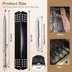 Grill Parts Kit for Charbroil 463241313 463241314 463241013 463241413 4632414…