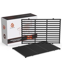 17.5″ Grill Grates for Weber Spirit 300/400&Spirit II 300 Series-Weber 7638 7639