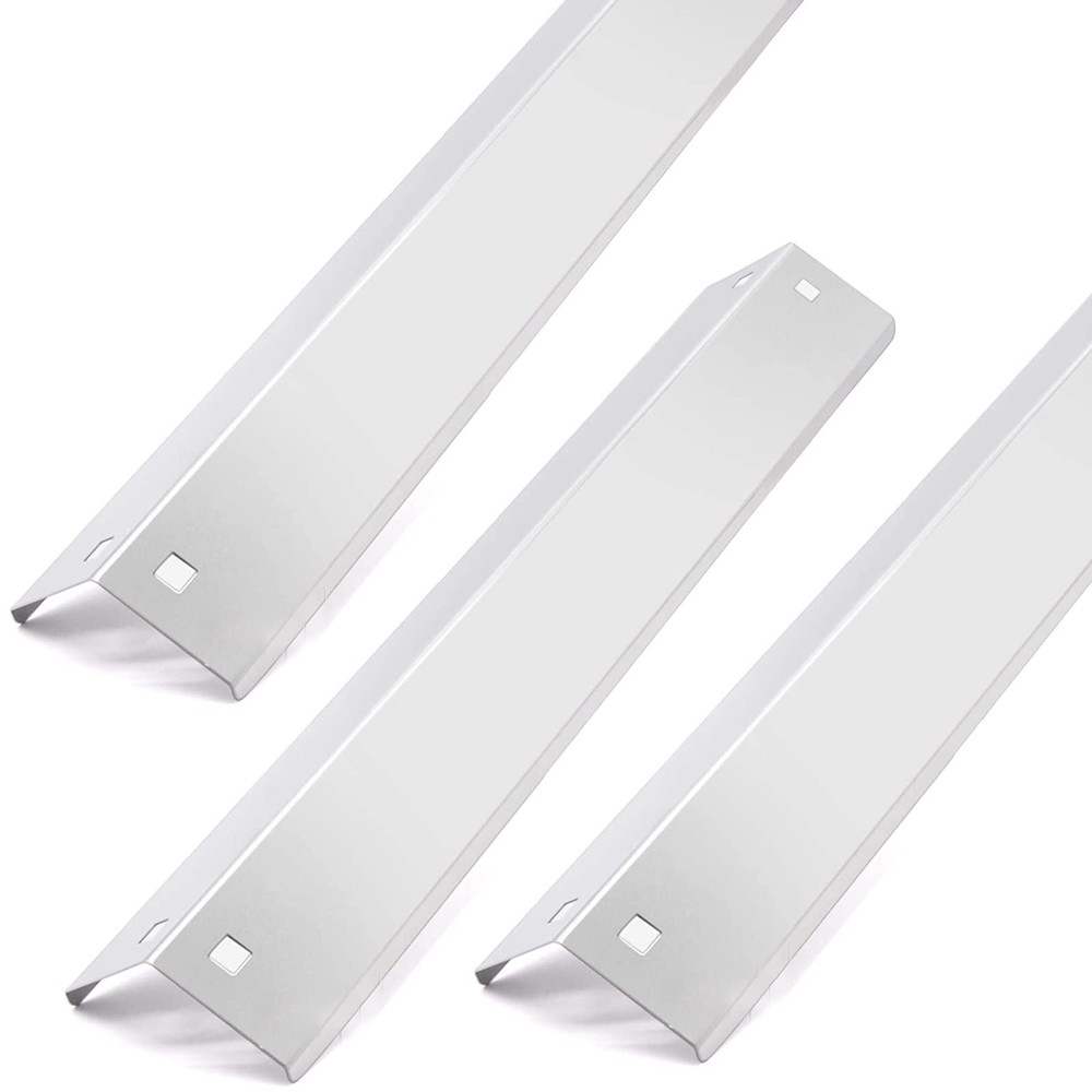 Heat Plates Flame Shields 3 Pack for Char Griller 5050 5650 3001 5072 3070 Steel