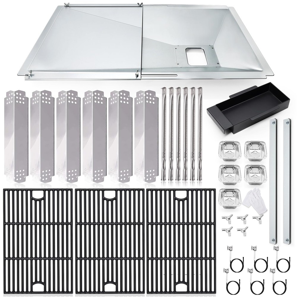 Grill Grease Tray Parts For Nexgrill 720-0896B 6 Burner