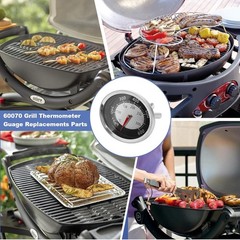 60070 Grill Temperature Gauge Replacement For Weber Q