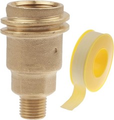 1/4 Inch Propane Adapter & 33ft PTFE Tape – Perfect for BBQ & Camping
