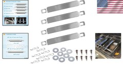 Universal Adjustable Carryover Tubes for Charbroil, Kenmore and Others Most G…