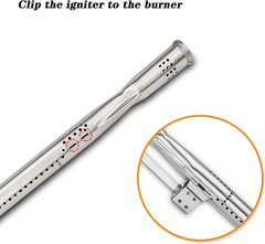 Replacement Part Burner Tube Heat Plates 4 Burner 4 Pack Nexgrill 720-0925P