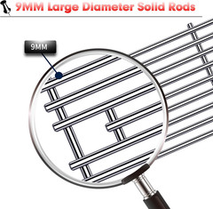 9MM 16517 Grill Grates Replacement for Bull Grill Replacement Parts, BBQ Bull An