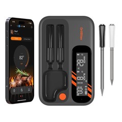 Wireless Meat Thermometer – 5G Wi-Fi and 5.4 Bluetooth Multicolored