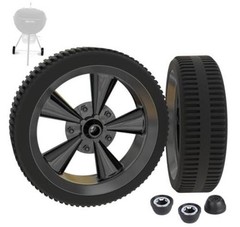 65930 Grill Wheels for Weber Kettle Grill Parts 18/22 inch Charcoal Grill, 6″