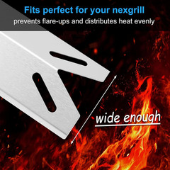 Stainless Steel Heat Plates for Cuisinart GAS2456AS GAS2556AS 5-Pack