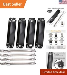 Nexgrill Grill Replacement Parts – 4-Pack Heat Plates & Burners, Rust & Corro…