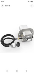 Gas Burner Attachment for Ooni Karu 12/12G, 6-Gear Regulator Hose, Metal