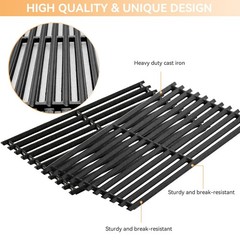 Charbroil Grate for Commercial Infrared, 17″ Grill Grates 3 Burner