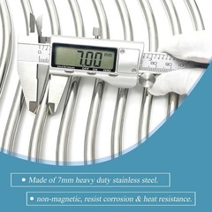 NAPOLEON 17-3/4″ Stainless Steel 2 Waved Cooking Grids Grates Replacement Part
