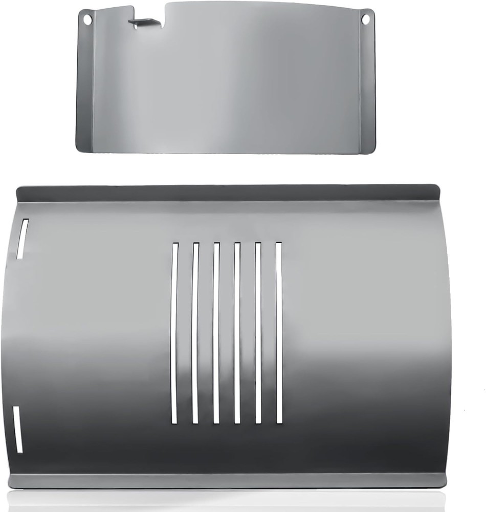 Flame Broiler Kit for Pit Boss 340 440 Series Pellet Grills Slide Cover & BOTTOM