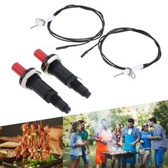 2 Pack Universal Piezo Spark Ignition Cable Push Button Igniter For Gas BBQ Oven