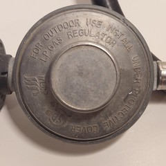 RYQC101 RY0952 Low Pressure 48000 BTU/HR LP Gas Grill Regulator With Hose