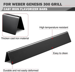 Genesis E310 Grill Replacement Parts 7621 Flavorizer Bars Parts 7524 Grill Grate