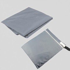 Heavy Duty 600D Fabric Built In BBQ Grill Cover Water Resistant For Outdoor Use