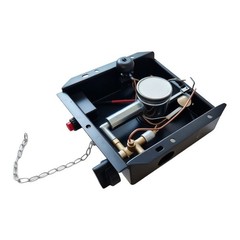 Black Finish Stove Control Box Gas Stove Controller Pyramid Shaped Design