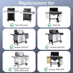Grates 17.5in for Weber Spirit E310 I II 300 700 Genesis 10003500