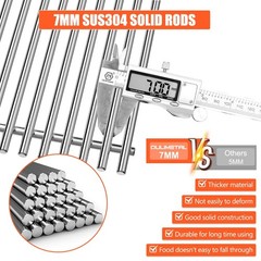 66089 Grill Grates for Weber Genesis 2 E-410, E-415, E-435 Stainless Steel 18.7″