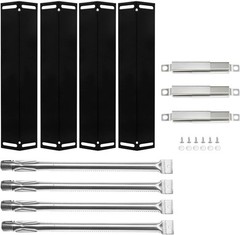 Stainless Steel Burner & Heat Plates for Charbroil Grills