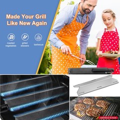 Derurizy Stainless Steel Grill Replacement Parts for Jenn Air 720-0061, 720-0…