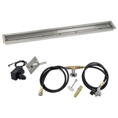 BBQGuys Signature 60 X 6 Inch Stainless Steel Linear Drop-In Pan for Spark
