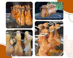 Victhur Chicken Leg Rack for Grill 2 Pack – 14 Slots Stainless Steel Silver
