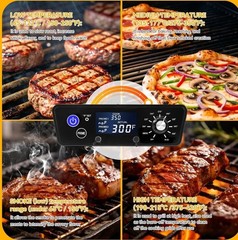 Pit Boss AC03P9 Digital Control Board PID Thermostat Kit LCD Temp…