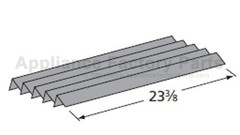 Music City Metals 93855 heat plate, porc stl, 23.375 x 2.125; We
