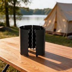 Aluminum Windscreen for Portable Cooking Stoves – High Heat Resistance