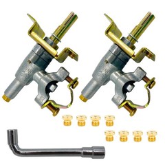 Gas Control Valve Fits for 36″ Blackstone Tabletop Griddle 4 Burner and 2 Bur…