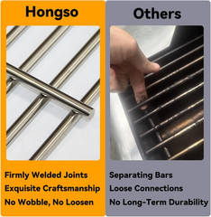 7MM 304 Stainless Steel Grill Grates for Weber Genesis E310 E320 E330 S310 S320