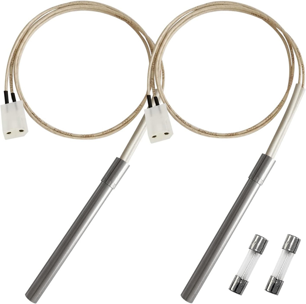 2 Pack Hot Rod Ignitor Compatible with Pit Boss & Camp Chef Wood Pellet Grill, H