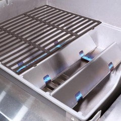 Flavorizer Bars & Grill Burner Tubes for Weber Spirit I & II 200 W Front Control