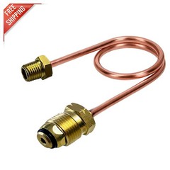 Durable 15-Inch POL x 1/4″ NPT Brass Pigtail for High-Pressure Propane Systems