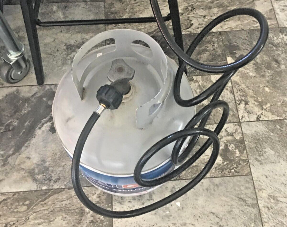 12Ft Propane Adapter Hose 1lb-20lb Converter For Buddy Heater Weber Q/Blackstone