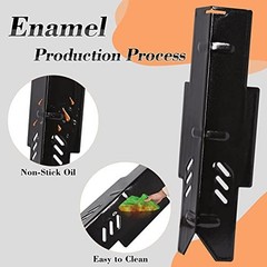 2-Pack Heat Shields & Burner Tubes for Dyna-Glo 2-Burner Grills – Grill Replacem
